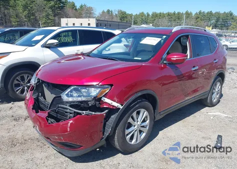 2015 Nissan Rogue Sv from USA, damaged, VIN 5N1AT2MV3FC813493
